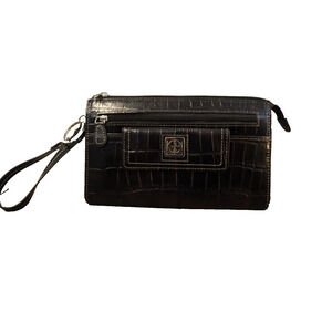 Giani Bernini Leather Wallet Wristlet